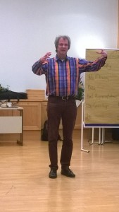 Unser "Dirigent" des Seminars: Detlef Passeick AHA-Trainer