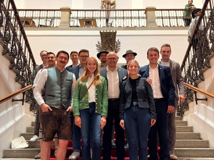 Die Gruppe der BJB im Bay. Landtag